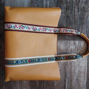 Tory Burch Yellow Spring Tote